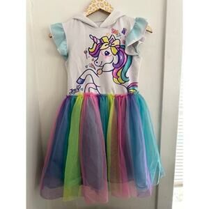 JOJO SIWA Girls Unicorn Tulle Dress | Size Large